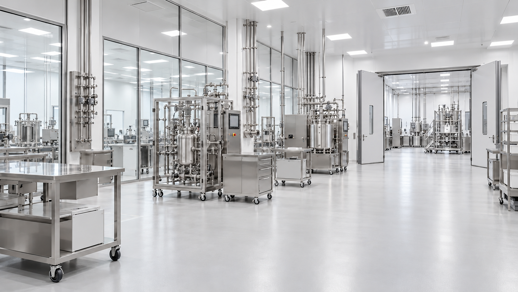 Clean neutral pharmaceutical pilot facility